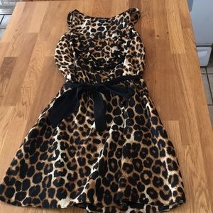 Cheetah print express dress